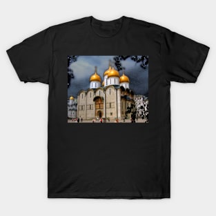 Russia. Moscow. Kremlin. Dormition Cathedral. T-Shirt